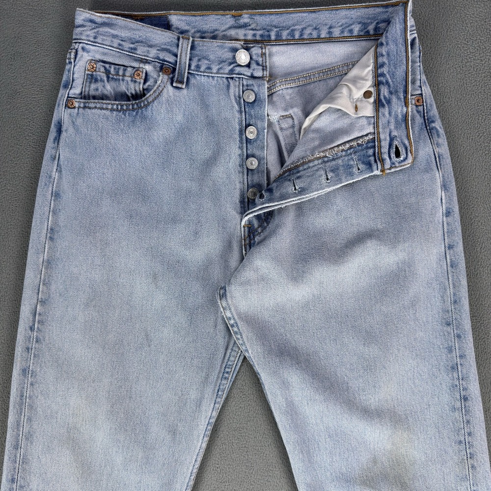 Levi's Light Blue Straight Leg Jeans